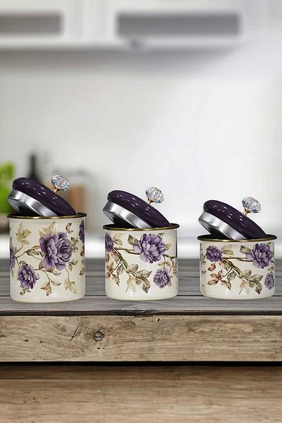 PR HOME Fiorella Enamel - Spice Bowl Set