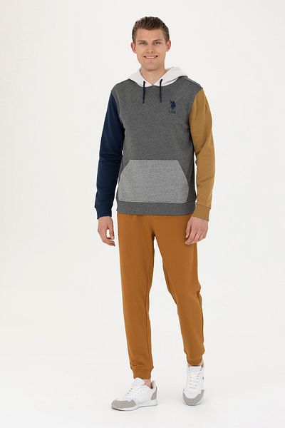 U.S. Polo Assn. Ανδρικό φούτερ καρύδας 50276406 -VR153