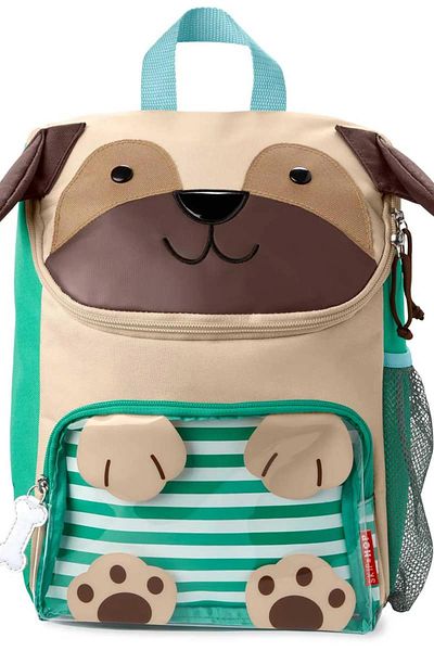 Skip Hop Beige Colored Zoo Kids Backpack - Pug