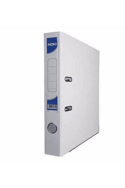 Noki Narrow Plastic Folder with Lighter White 1 Piece