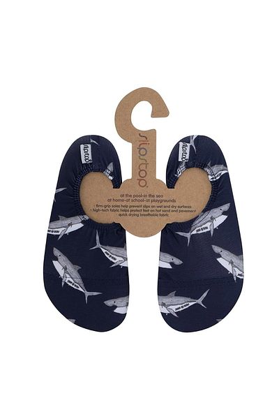 SLIPSTOP Berko Navy Pool Shoes - Anthracite