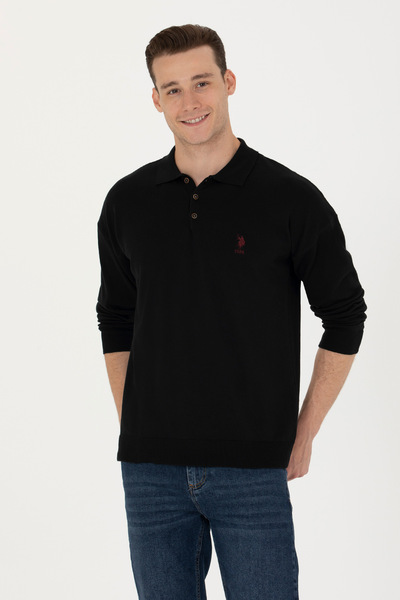 U.S. Polo Assn. Erkek Siyah Basic Kazak 50275845-VR046