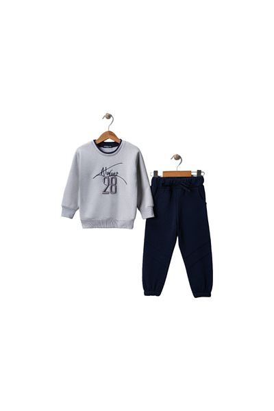 rainkids Boy's Suit Winter Luxury 90% Cotton 3 Thread Embroidery