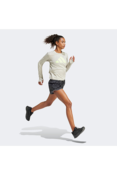 adidas Run It Bl Short Kadın Siyah Koşu Şortu