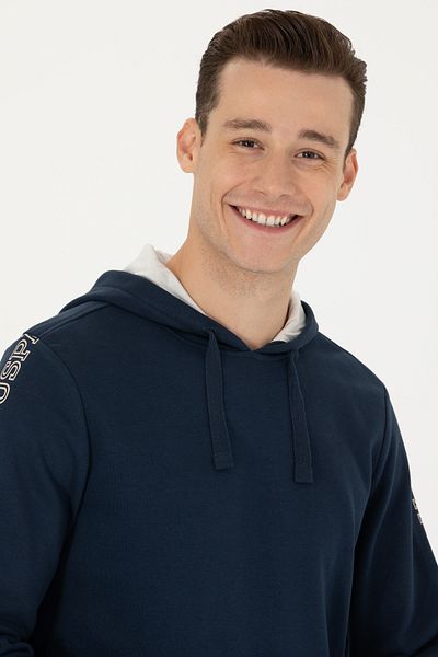 U.S. Polo Assn. Мъжки тъмносин суитшърт 50273983-VR033
