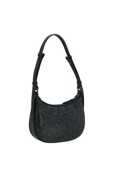 PİNKO Half Moon Mini Bag Schultertasche Leder 18 cm