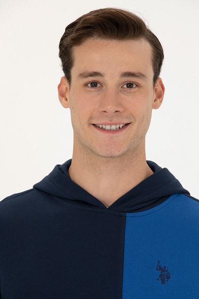 U.S. Polo Assn. Ανδρικό φούτερ Navy Blue 50274009 -VR033