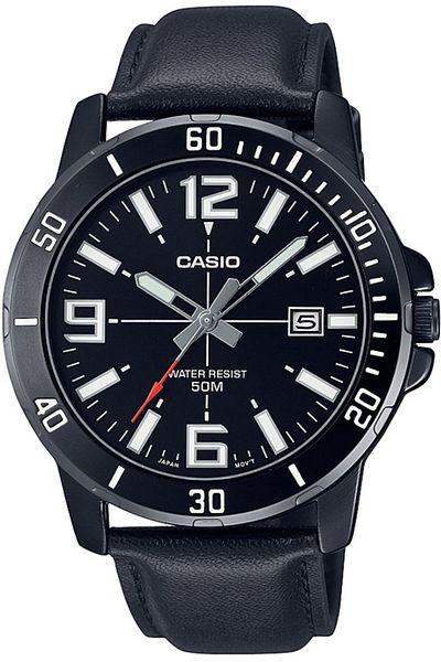 Casio Men's Wristwatch Mtp-vd01bl-1bvudf