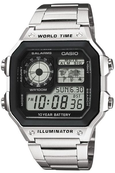 Casio ساعة يد رجالية Ae-1200whd-1avdf