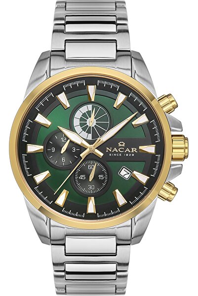 Nacar ساعة يد رجالية Nc34-291169-Cnm