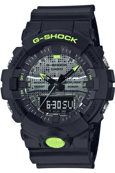 Casio ساعة يد رجالية Ga-800dc-1adr Gshock