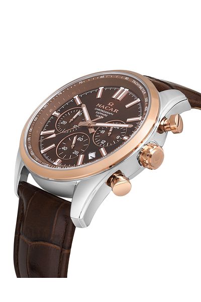 Nacar Nc34-290713-Ekl2 Chronograph Men's Wristwatch