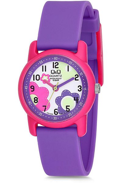 Q&Q Vr41J006Y Model Girl's Wristwatch