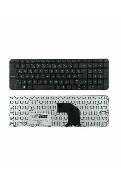Notespare Hp ile Uyumlu Pavilion G6-2305Et (D4M81Ea), G6-2305St (D4M82Ea) Notebook Klavye Siyah TR