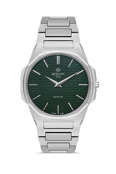 Hislon Cl127s-15ss Ultra Slim Men's Wristwatch