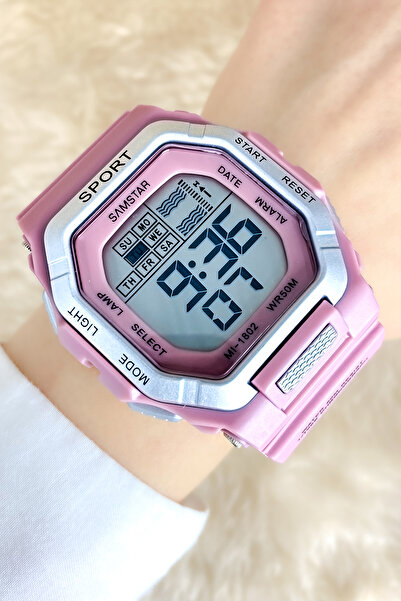 Samstar Alarm-Light-Stopwatch-5 Atm Waterproof-Gift Children's Wristwatch