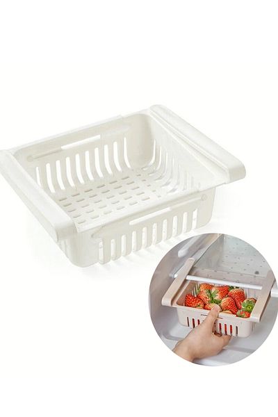 usin Refrigerator Inside Cupboard Kitchen under Shelf Snap Organizer Organizer Rack for Vegetable Fruit Egg