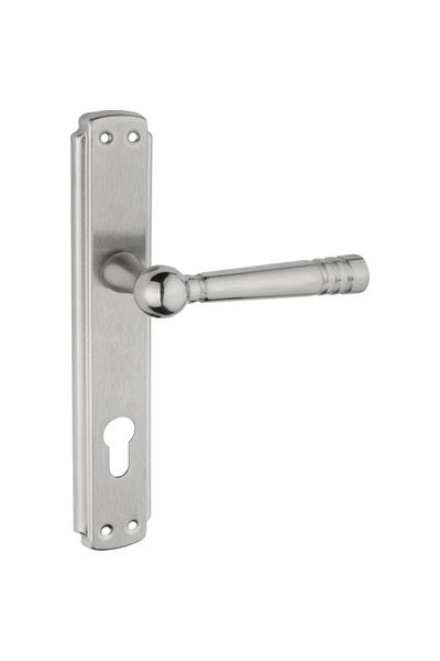 Yale Ottoman Mirrored Inox Yale Apartment Entrance Door Handle 1 Set