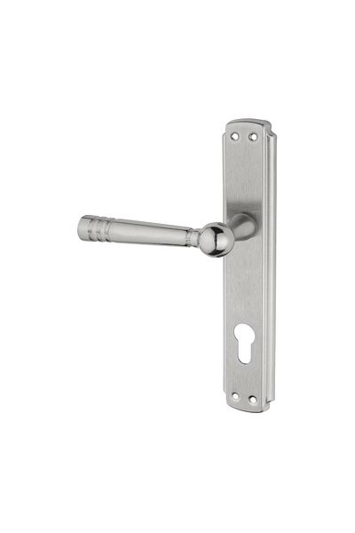 Yale Ottoman Mirrored Inox Yale Apartment Entrance Door Handle 1 Set