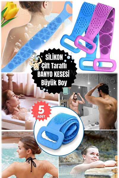 Gaggani 5 قطع من تنظيف الجسم المثالي من السيليكون المقاوم للتآكل والتدليك - ت...