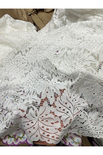 Şanlı Kumaş Two Ends Scallop Lace Width:150Cm