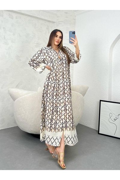 Cardella Φαρδύ καλοκαιρινό τουνίκ - Φόρεμα πουκάμισο με κουμπιά και τσέπες