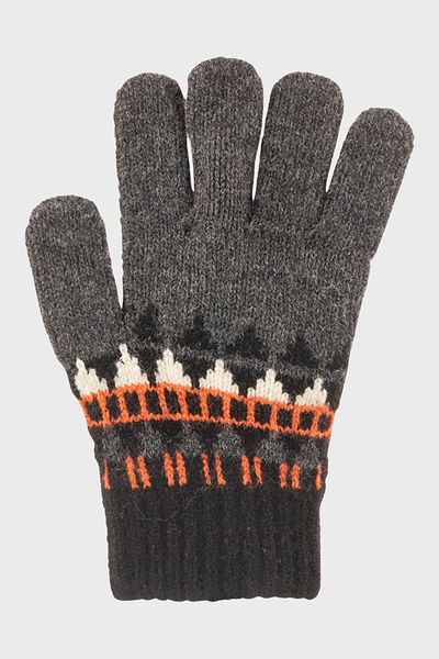 Kitti Men's Knitted Gloves - Black