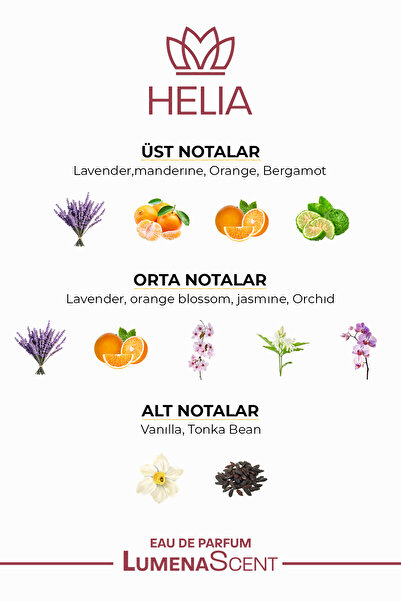 LumenaScent Helia Lavender Bloom Özel Seri Edp Kadın Parfüm 100 ml