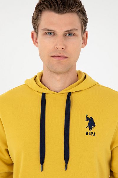 U.S. Polo Assn. Men's Yellow Basic Sweatshirt 50289059 -Vr094