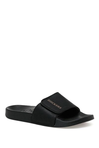 Dockers 226324 Μαύρες ανδρικές παντόφλες 2fx