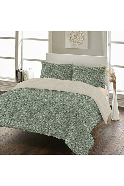 Evmila Çift Kişilik 200x220 Cm Welsoft Çift Taraflı Silikon Yorgan Ve Uyku Seti