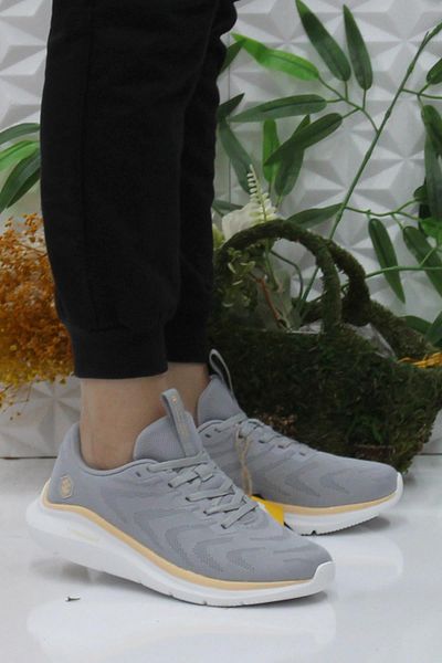 lumberjack Inna Gray Comfortable Lightweight Original Product Women's Sneakers