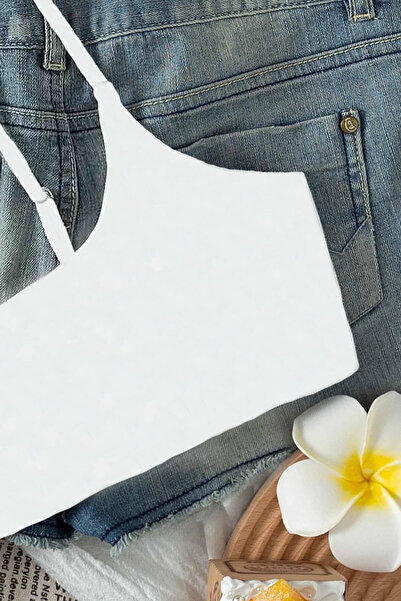 Angelsin Ayarlanabilir Askılı Şık Tasarım Bikini Üstü