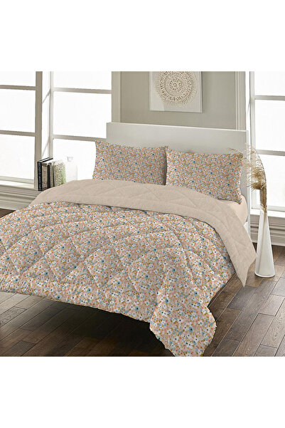 Evmila Çift Kişilik 200x220 Cm Welsoft Çift Taraflı Silikon Yorgan Ve Uyku Seti