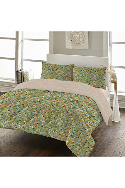 Evmila Çift Kişilik 200x220 Cm Welsoft Çift Taraflı Silikon Yorgan Ve Uyku Seti