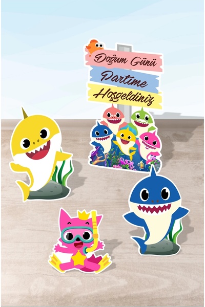 neşeli günlerim Set de panouri Baby Shark