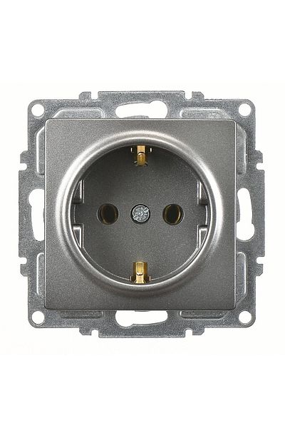 Günsan Smoked Visage - Child Proof Grounded Socket Mechanism