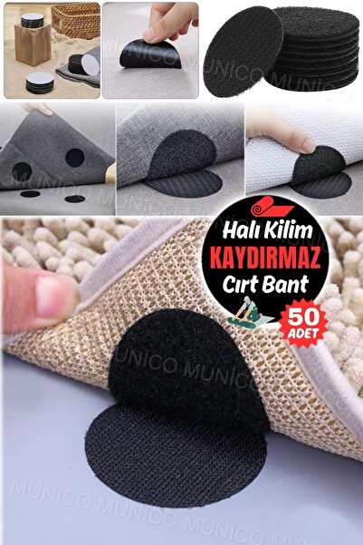 Genel Markalar 50 Adet Halı ve Kanepe İçin 50 Adet Kaydırmaz Çift Taraflı Hal...