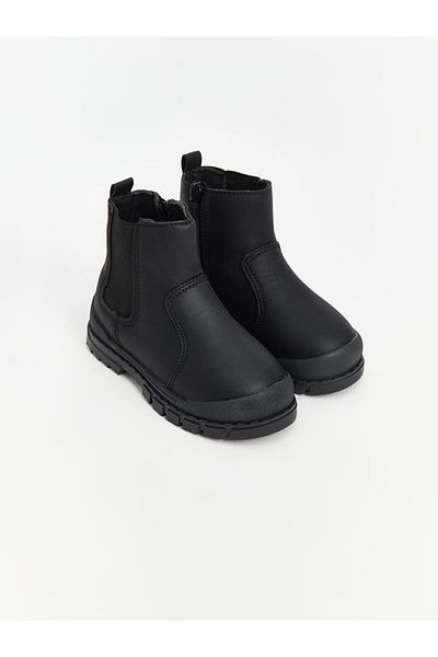 LC Waikiki Lcw Steps Black Zippered Baby Boy Boots