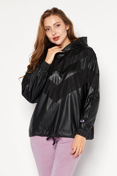 Champion Women Sportswear Fit Long Sleeves Training Jacket, Black