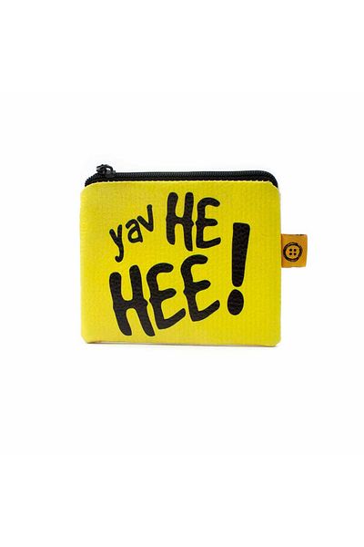 PALTO TASARIM Yav He Hee! Printed Coin Purse