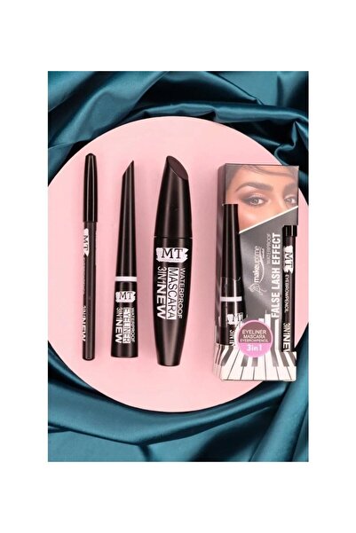 MT 3 In 1 Waterproof Mascara & Pen & Eyeliner Set