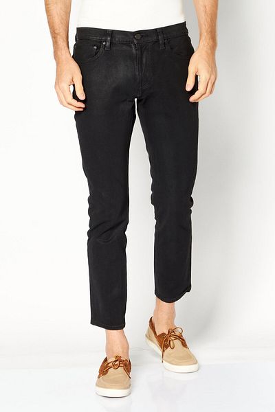 Michael Kors Men Parker Slim Fit Solid Stretchable Jeans, Black