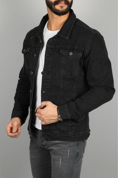 PASSWORD DENİM ERKEK CEKET LİKRALI SLİM FİT