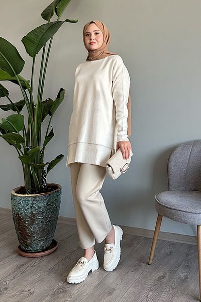InStyle سترة تريكو أساسية إكرو