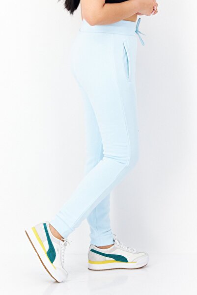 Adidas Originals Women Sportswear Fit Running Sweatpants, Light Blue