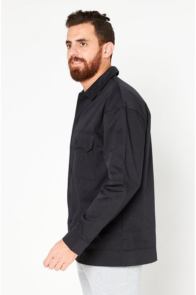 Adidas Originals Men Sportswear Fit Long Sleeve Outdoor Jacket, Black