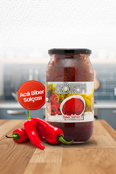 Görem Zeytin 2025 Acı Biber Salçası 1 Kg