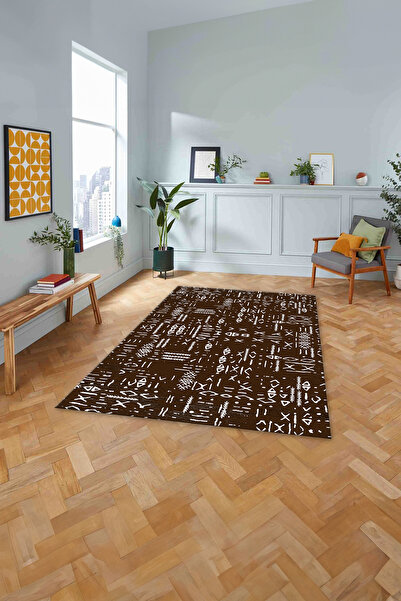 Napoli Home Τυπωμένο σκανδιναβικό απλό μοντέρνο χαλί που πλένεται αντιολισθητικό χαλί κουζίνας και σαλονιού