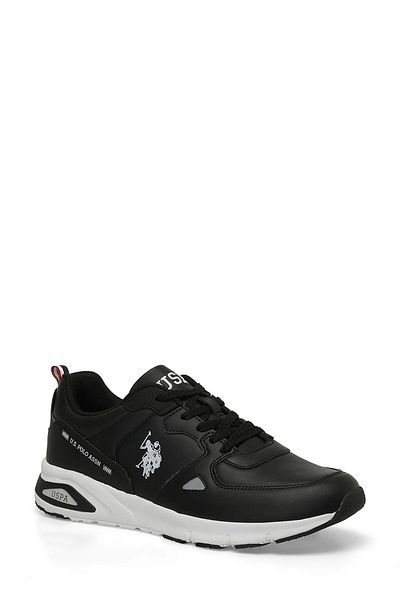 U.S. Polo Assn. Μαύρα άνετα αθλητικά παπούτσια - αθλητικά παπούτσια
